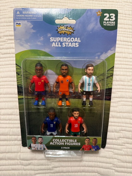 PMI Kids World Other - Supergoal All Stars Soccer Kids Collectible Action Figures